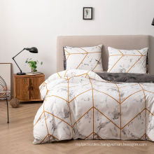 wholesale microfiber queen size home textile comforter printed bedding set duvet cover